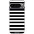 White and Black Stripes Google Pixel 10 Pro XL Clear Case